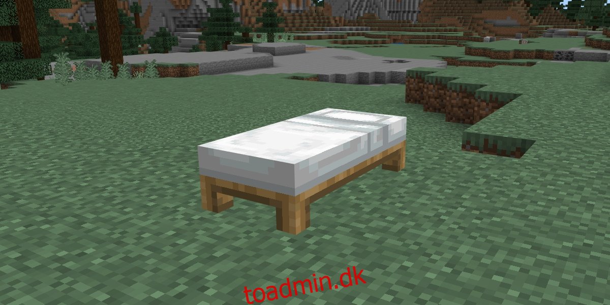 Hvordan man laver en seng i Minecraft