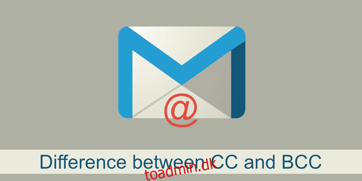 Hvad er forskellen mellem CC og BCC i e-mail