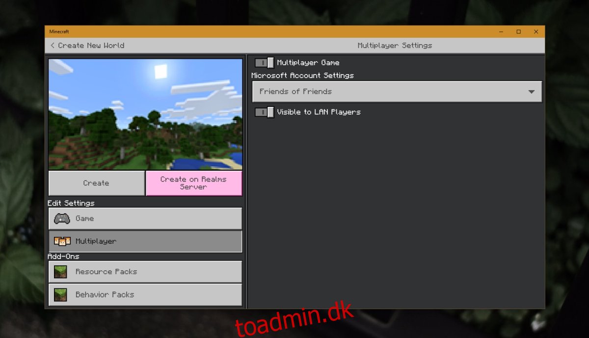 Sådan repareres Minecraft LAN-spil, der ikke vises