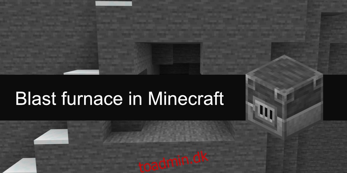 Sådan laver du en højovn i Minecraft