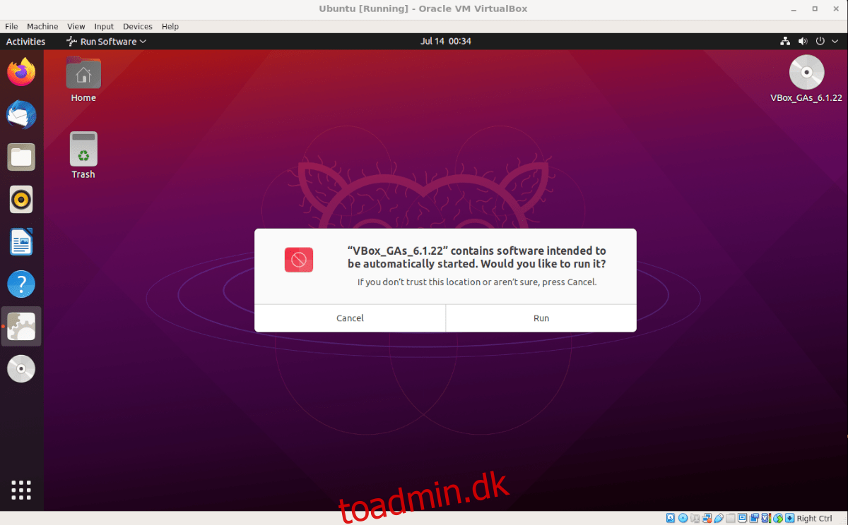 Sådan installeres VirtualBox Guest Additions til en Ubuntu Virtual Machine