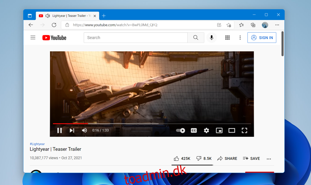 Youtube halter på Windows 11
