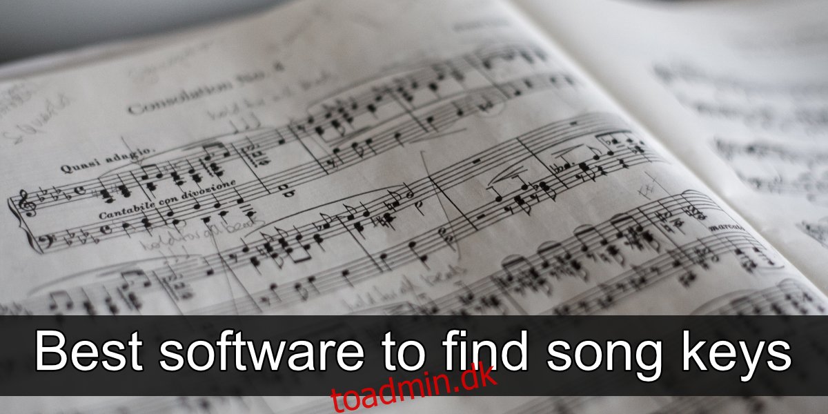 De 5 bedste software til at finde sangtaster (Windows 10)
