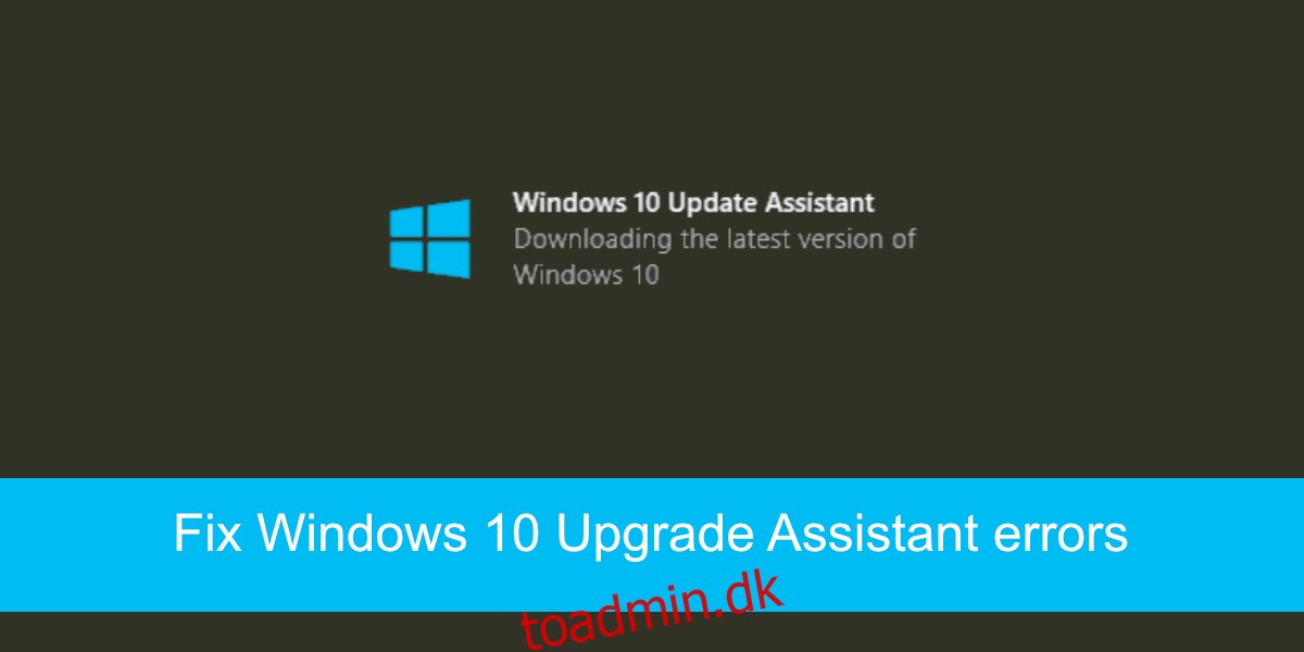 Sådan rettes nemt Windows 10 Upgrade Assistant-fejl