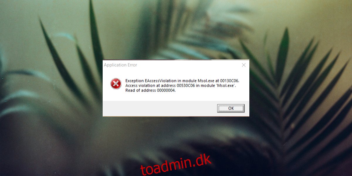 (RETTET) Undtagelsesadgangsfejl på Windows 10