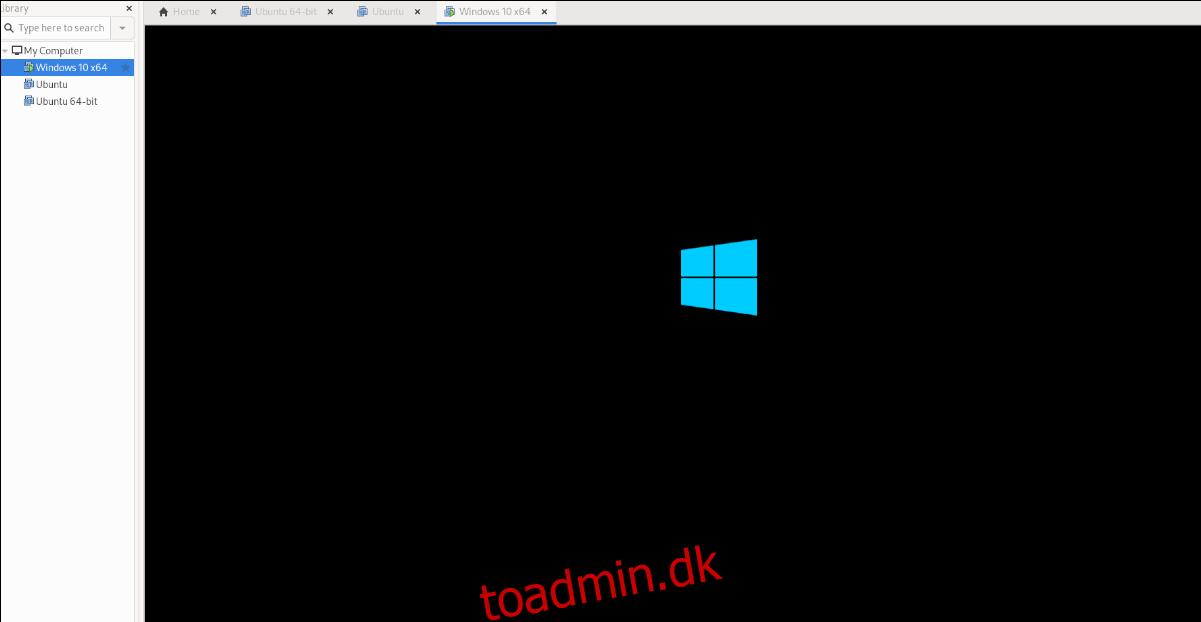 Sådan opretter du en Windows 10 VM i VMware på Linux