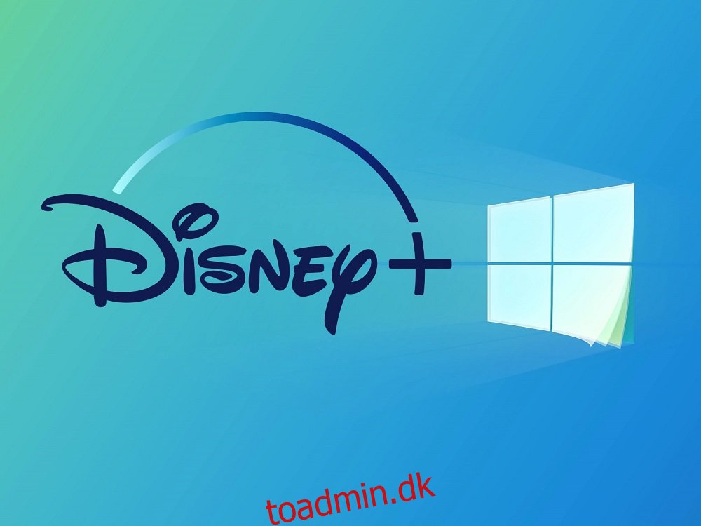 Sådan installeres Disney Plus+-appen til pc (Windows 10)