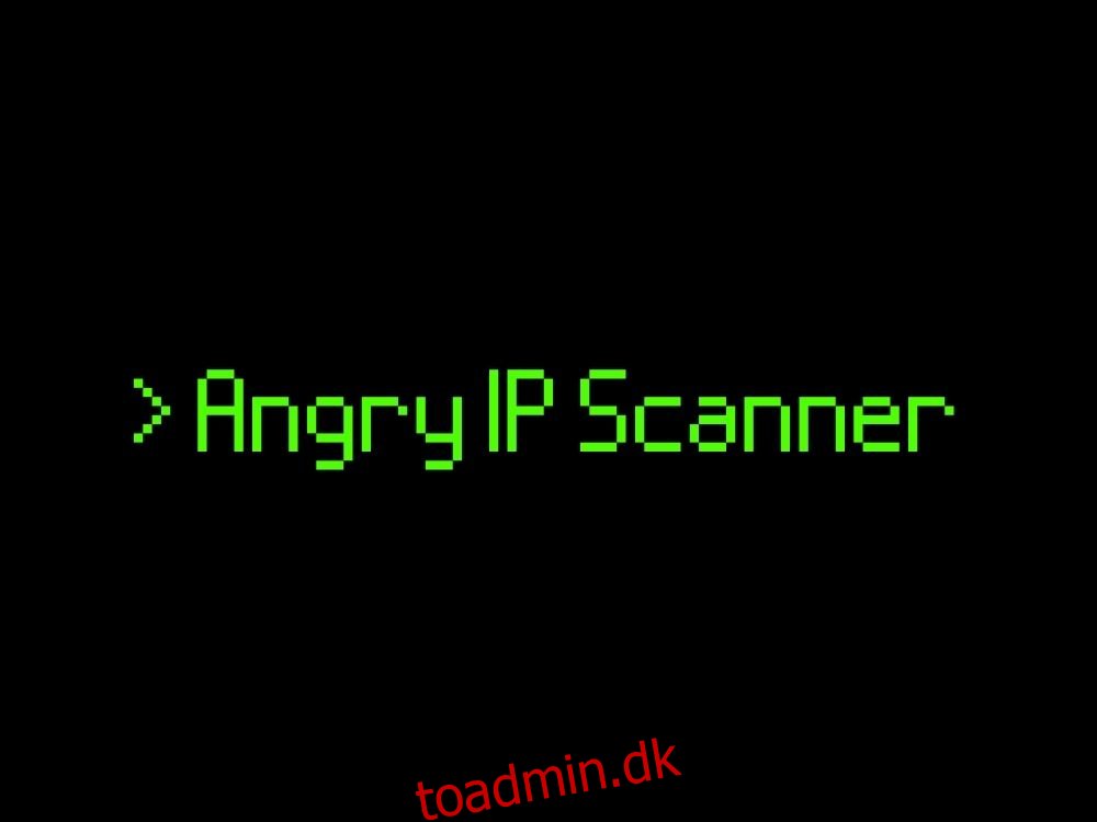 Angry IP Scanner Review (2021) til netværksscanning