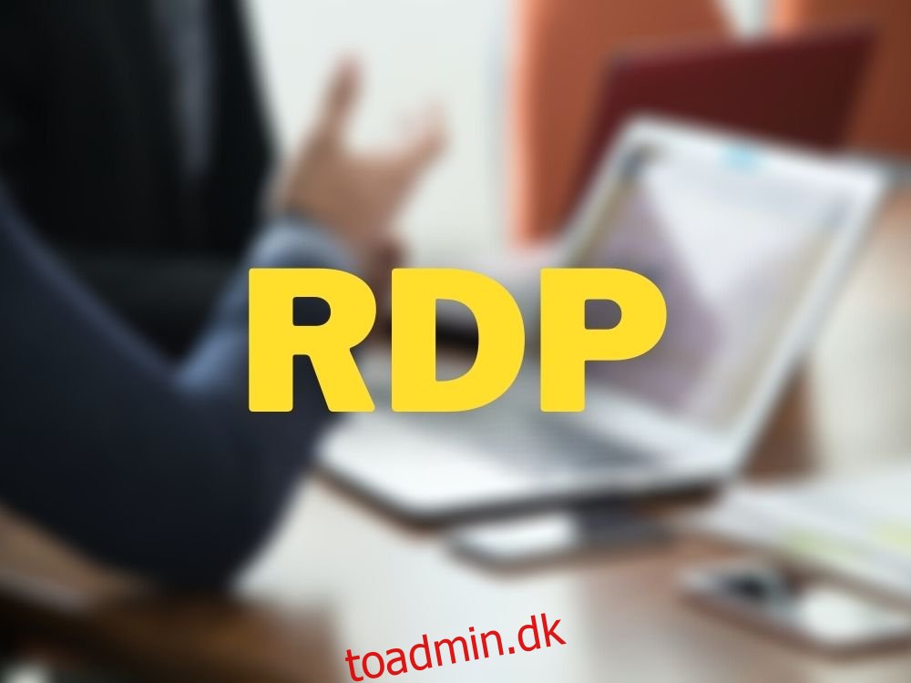 Hvad er RDP (Remote Desktop Protocol) og hvordan man bruger det