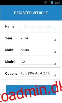 Administrer din bils OBD fra Android med Dash