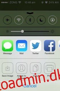 Få afspilningskontrolbevægelser i iOS 7 Music App, CC og låseskærm