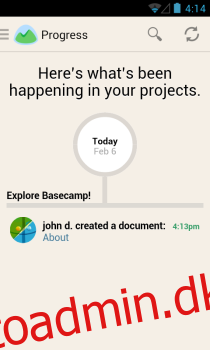 Populær Project Management App Basecamp nu tilgængelig på Android