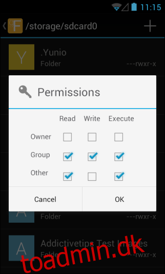 gFile er en simpel Android-filhåndtering med en Gmail-inspireret grænseflade