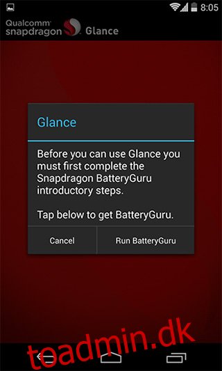 Snapdragon Glance er en brugsbevidst låseskærm-app til Android