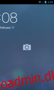 iOS 7-inspireret Android-låseskærm med Pebble Support