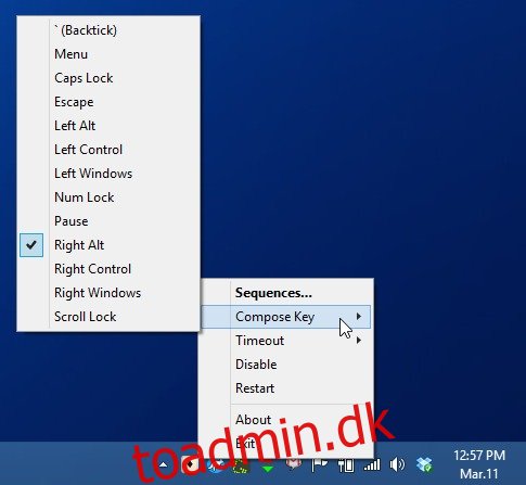 Indtast hurtigt specialtegn i Windows ved hjælp af tastaturgenveje