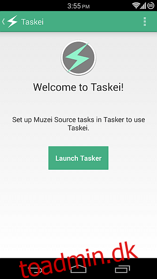 Automatiser Muzei Live Wallpaper med Tasker