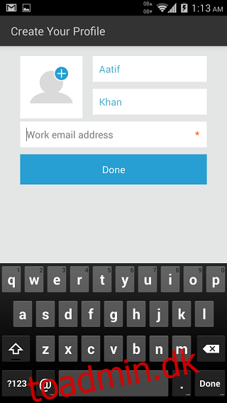 Android & iPhone Group Messaging App til kontorer
