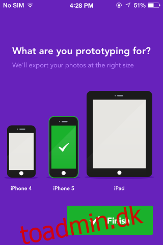 Gør din iOS-app Wireframes og skitser til fungerende prototyper