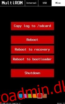 Boot flere Android ROM’er på Droid DNA med MultiROM