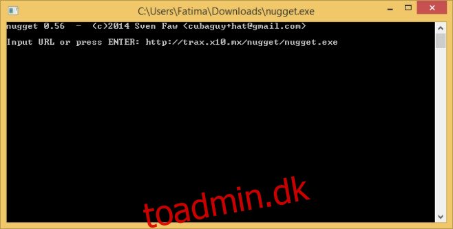 Nugget er et kommandolinje-downloadværktøj med Virus Total Scan [Windows]