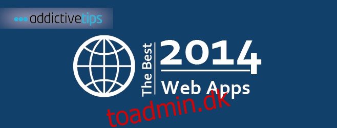 Årets 32 bedste webapps 2014