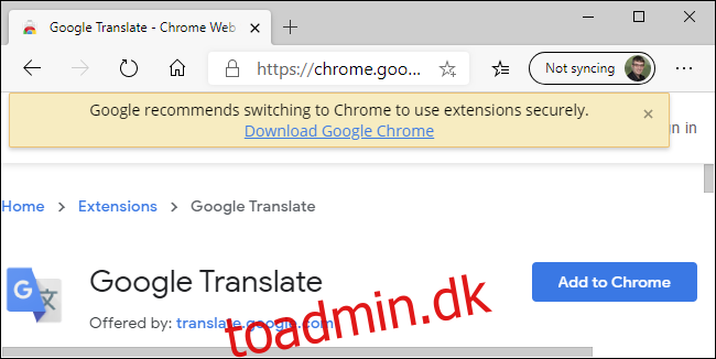 Hvorfor siger Google, at Chrome er mere sikkert end Edge?