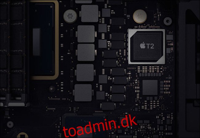 Hvad gør Apples T2 “sikkerhedschip” på din Mac?