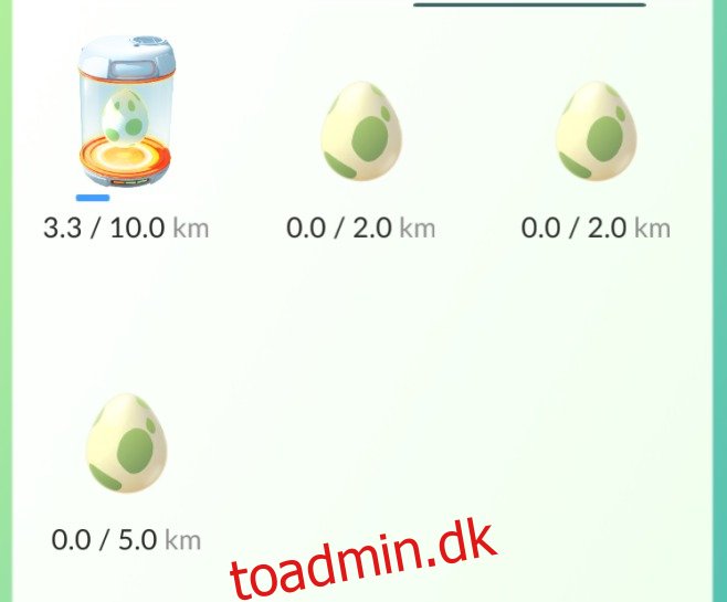 Sådan udruges et æg i Pokèmon Go