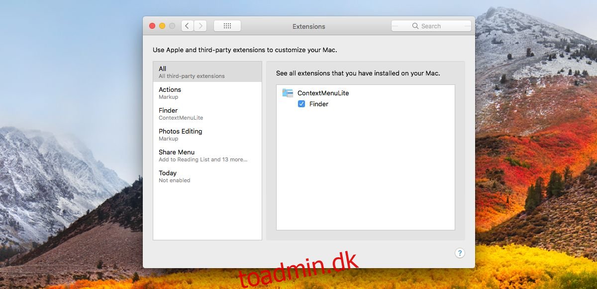 Sådan tilføjer du muligheden ‘Åbn med…’ til kontekstmenuen for enhver app i macOS