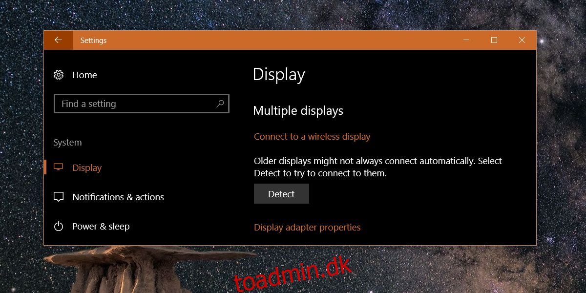 Sådan ændres opdateringshastigheden for din skærm på Windows 10