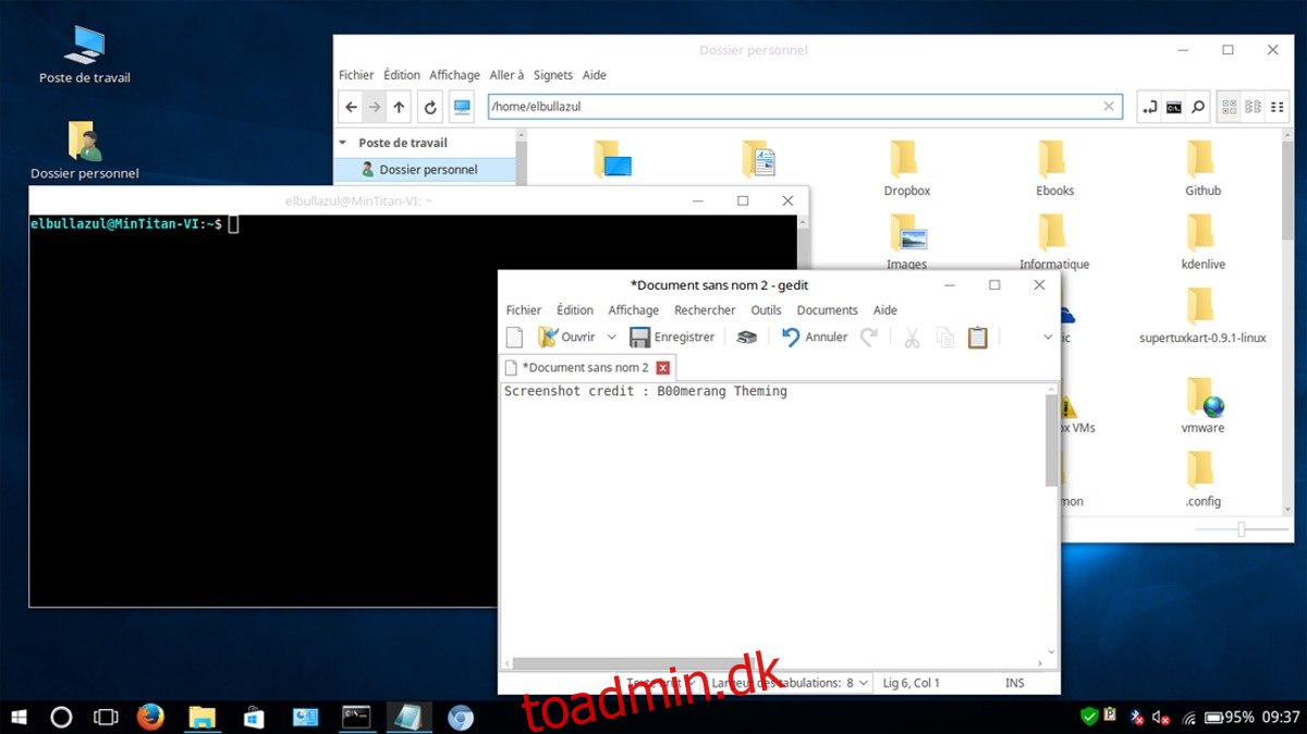 Sådan får du Linux til at ligne Windows 10