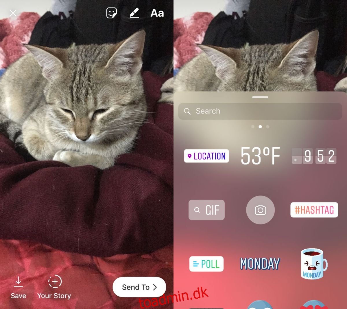 Sådan tilføjer du en GIF til din Instagram-historie