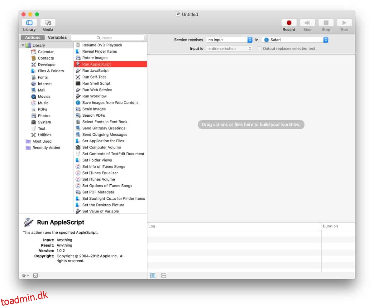 Sådan genindlæses alle faner i Safari på macOS