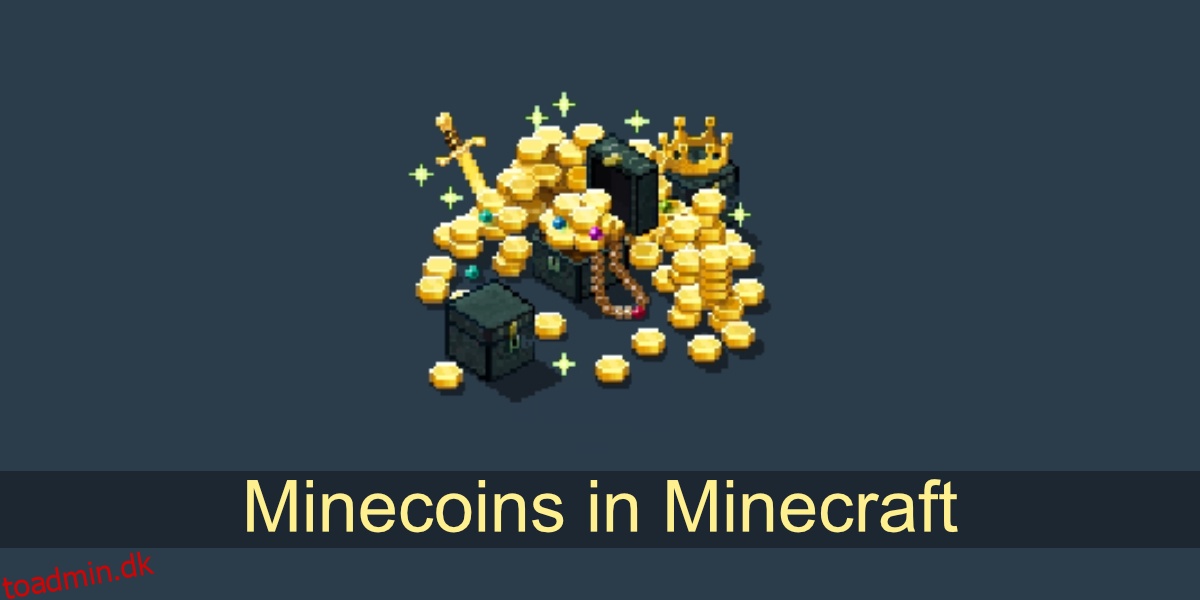 Hvordan får jeg Minecoins i Minecraft?