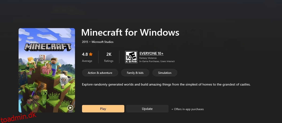 Hvad er Minecraft Bedrock-versionen?