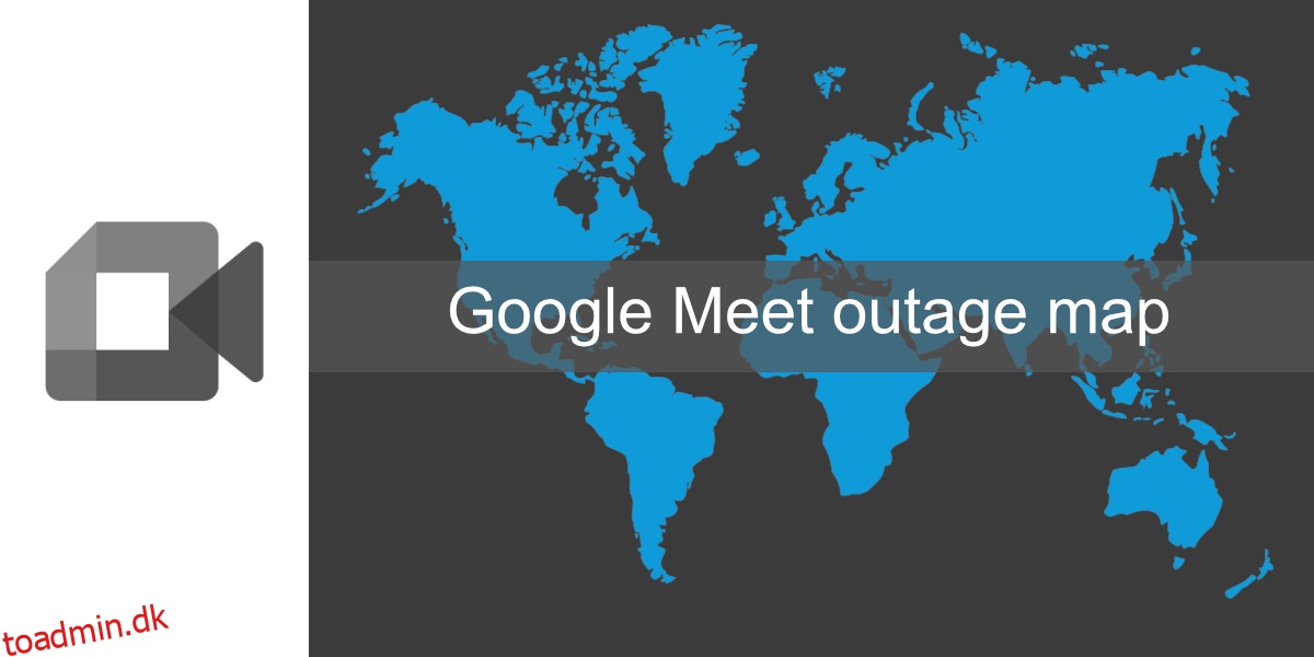 Sådan finder du Google Meet-afbrydelseskort