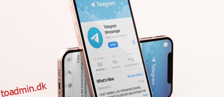 Sådan sletter du en kontakt i Telegram
