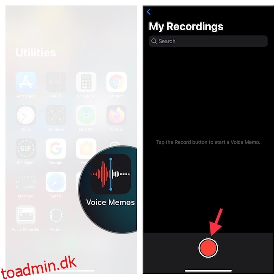 Sådan optager du lyd på iPhone og iPad