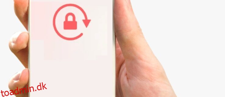 Sådan slår du automatisk lås fra på en iPhone