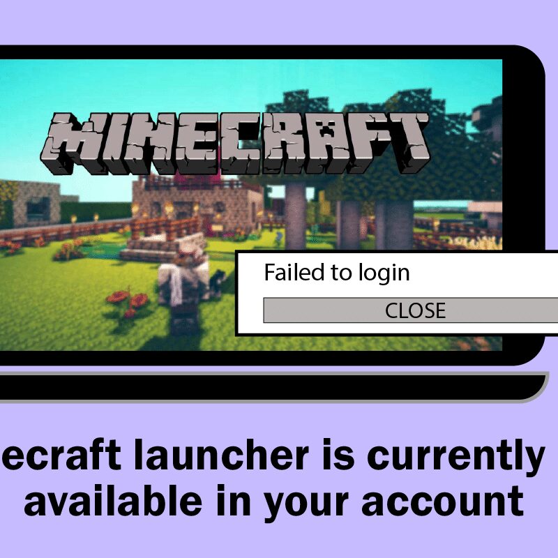 Fix Minecraft Launcher er i øjeblikket ikke tilgængelig på din konto