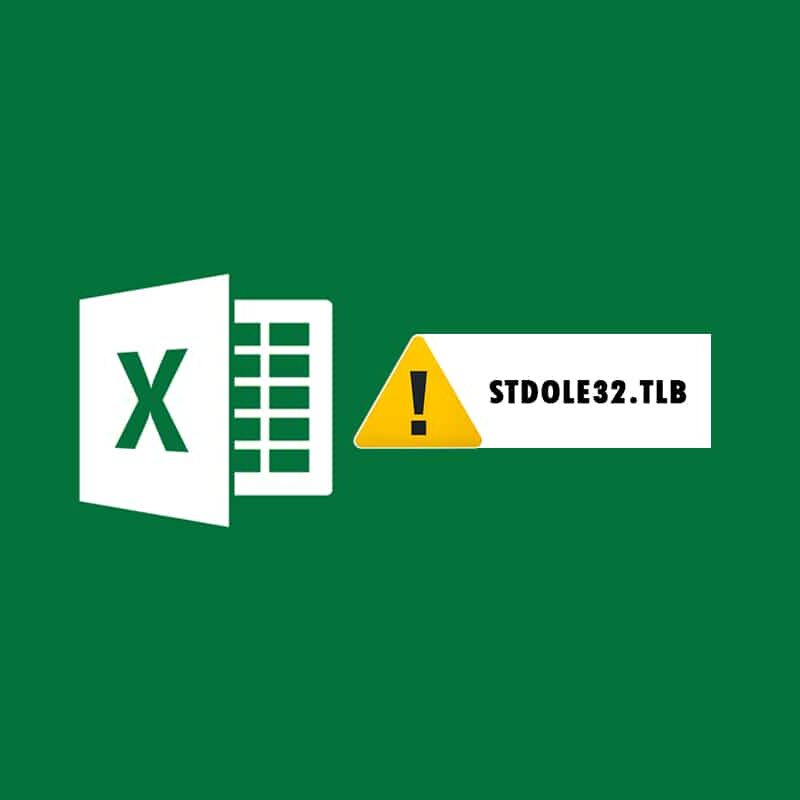 Ret Excel stdole32.tlb-fejl i Windows 10