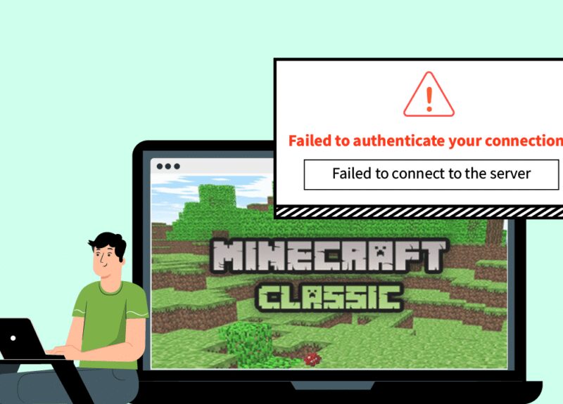 Rette Minecraft kunne ikke godkende din forbindelse i Windows 10