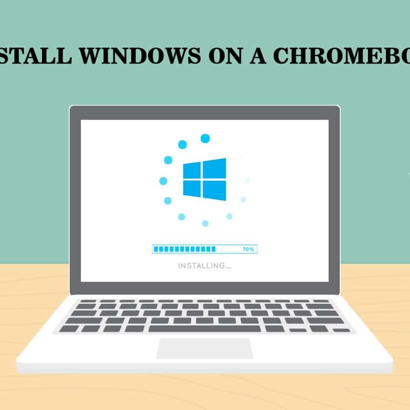 Sådan installeres Windows på en Chromebook