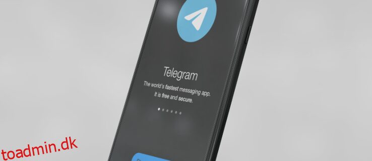 Sådan skjuler du en chat i Telegram uden at slette