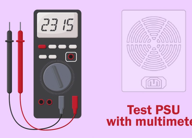 Sådan testes PSU med multimeter