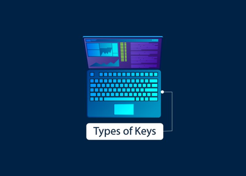 Hvor mange typer nøgler på et computertastatur