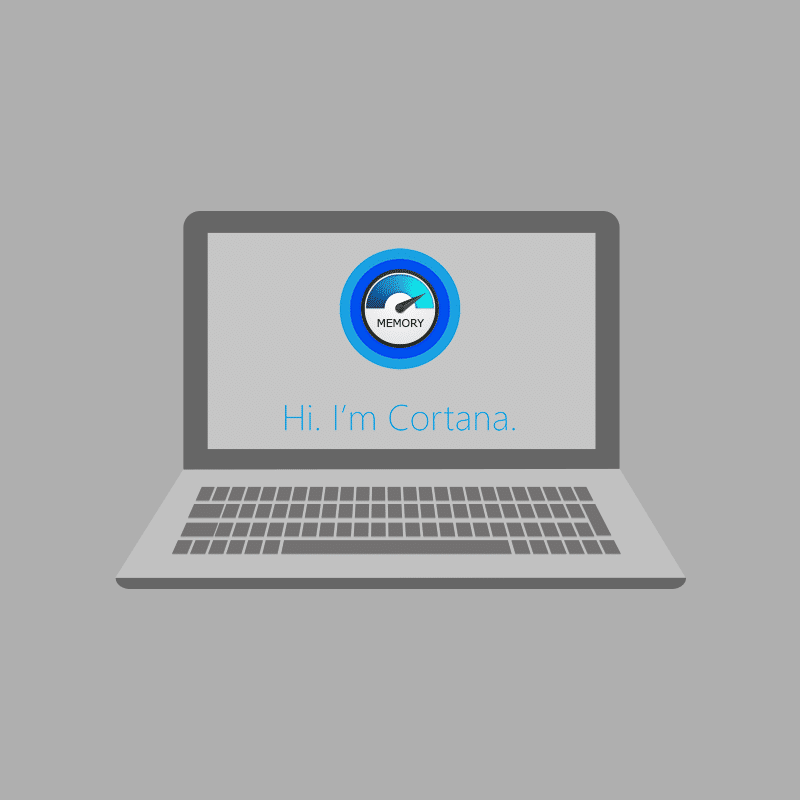 Ret Cortana, der optager hukommelse på Windows 10