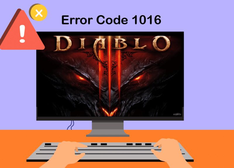 Ret Diablo 3 Error Code 1016 på Windows 10