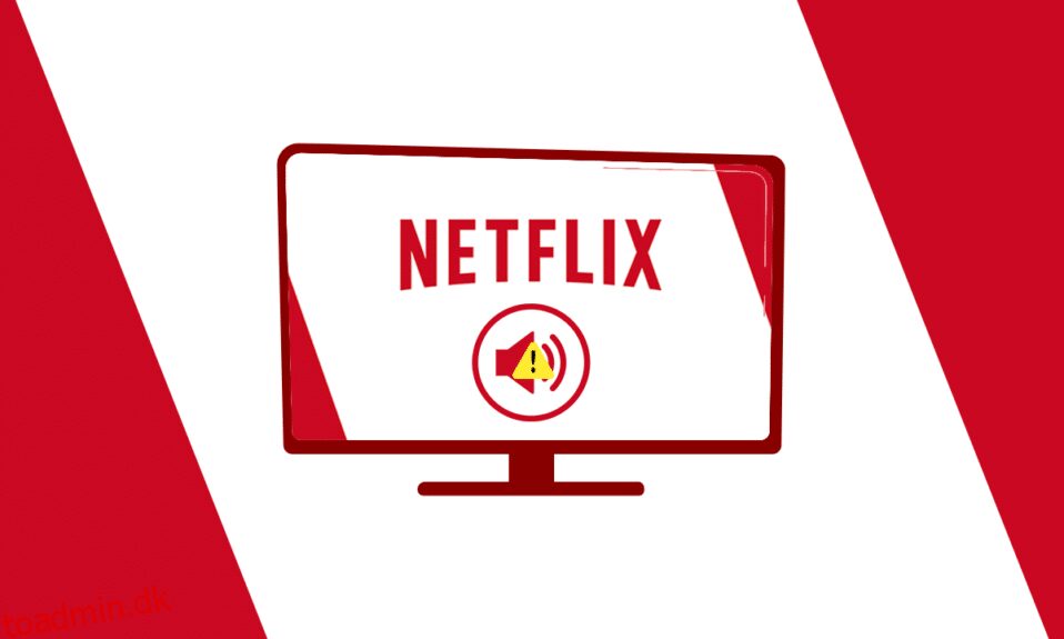 Ret Netflix-lyd ude af synkronisering på tv